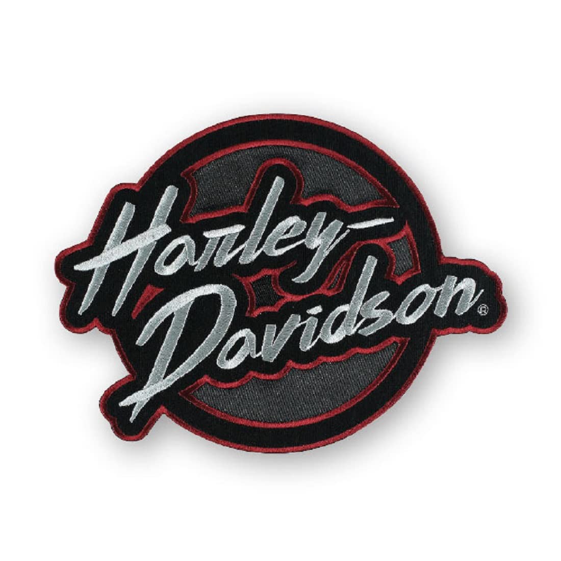 Amazon.com: Harley-Davidson® Embroidered Edgy Emblem Patch
